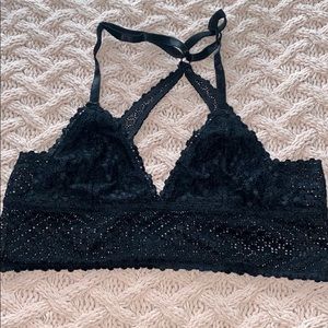 Black bralette